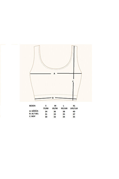 MİO ESTİLO Single Wide Strap Padded Bustier