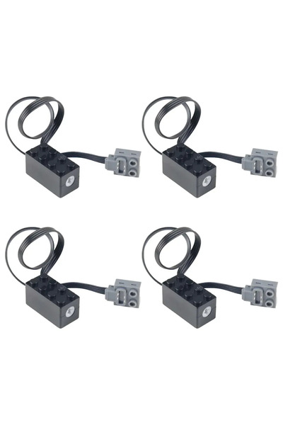 Choice 4 قطع محرك S Drive متوافق مع مجموعة طاقة محرك Legoeds، عزم دوران بطيء معدل، MOC Tech Pow