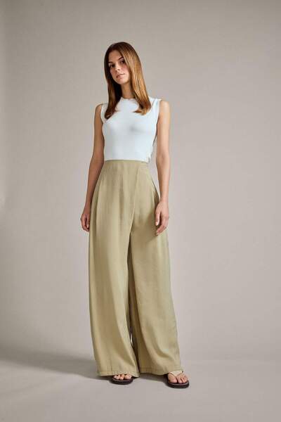 DeFacto Wide Leg Wide Loose-Fit Pants G2722Ax25Au