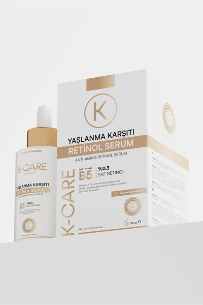 K K-CARE Cosmetics Liftactiv Retinol Serum - Yaşlanma Karşıtı - 30 ml