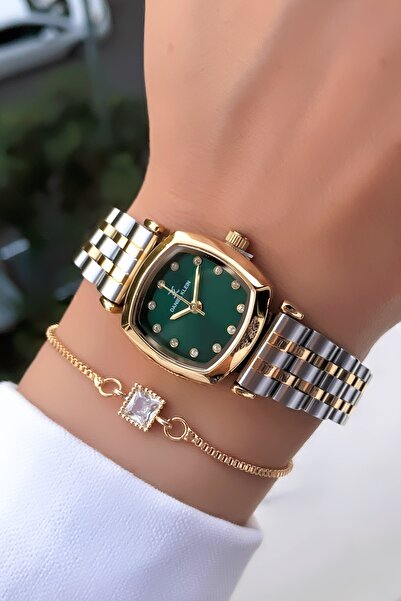 Daniel Klein DANİEL KLEİN KARE KÜÇÜK KASA KADIN SAAT AKSESUAR