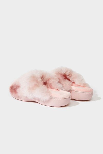 DeFacto Γυναικείες παντόφλες σπιτιού με επίπεδη σόλα F2082AX25WN