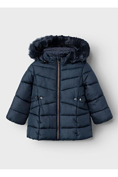 name ıt Name İt Lacivert Kız Çocuk Mont 13231151