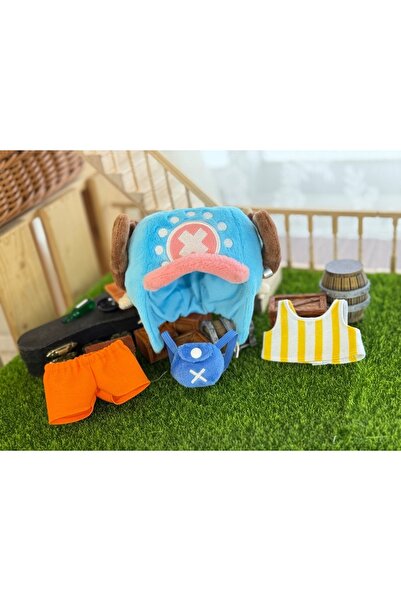 BANDAI ملابس وإكسسوارات دمية تشوبر لابوبو لوفي تشوبا رورونوا زورو مجموعة دمى ...