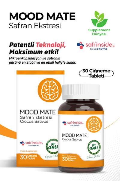 anti Mood Mate Safran Ekstresi Tableti