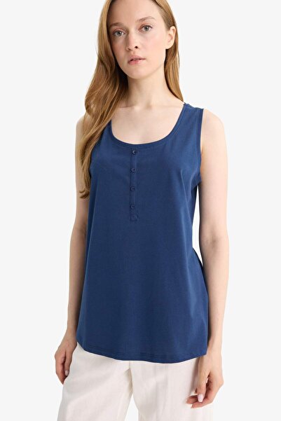 DeFacto Regular Fit Crew Neck Combed Cotton Undershirt F3621Ax25Hs