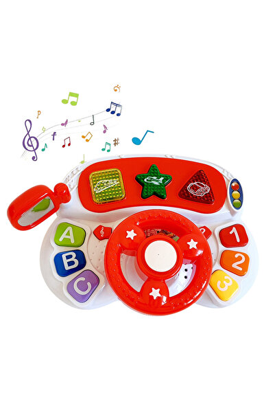Helga Toys Volan de jucarie cu sunete si lumini