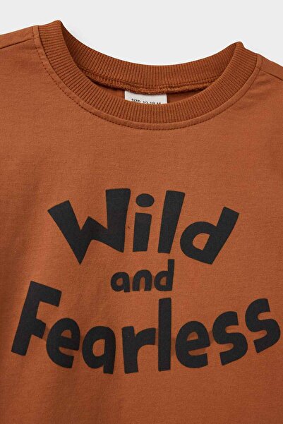 DeFacto Baby Boy Crew Neck Printed 2-Pack Long Sleeve T-Shirt E9265A525Au