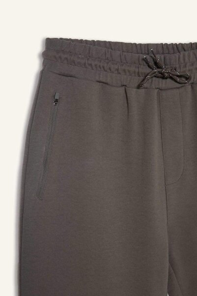 DeFacto Defactofit Slim Fit Slim Fit Zippered Standard Leg Jogger Sweatpants S3309Az25Au