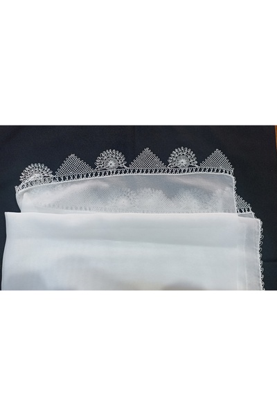 Ece el yapımı nikâh nişan söz örtüsü iğne oyalı krep demor mevlüt örtüsü beya...