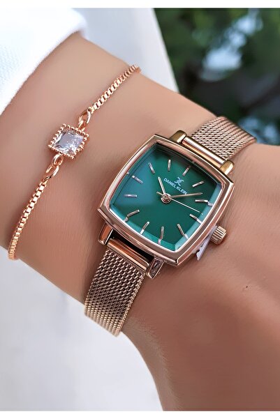 Daniel Klein DANİEL KLEİN KÜÇÜK KARE YENİ SEZON KADIN SAAT BİLEKLİK HEDİYELİ