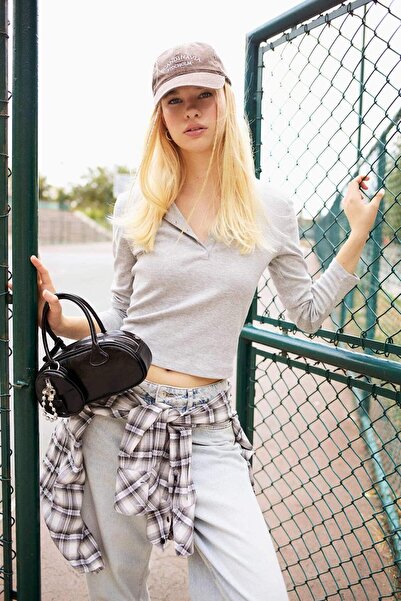 DeFacto Дамска чанта от изкуствена кожа с презрамка F1571AXNS