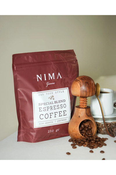 Nima Gurme مزيج خاص من حبوب قهوة الإسبريسو 250 جرام