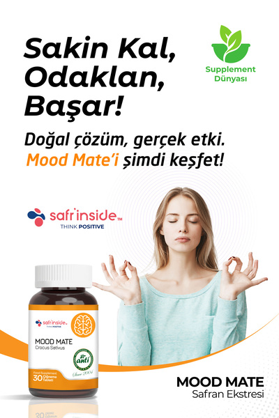 anti Mood Mate Safran Ekstresi Tableti
