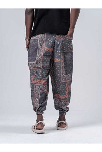 hazelin Чоловічі штани-джоггери з еластичним поясом і манжетами, з ефектом ефекту «зелений смарагд» HZL24S-MXC8989-193