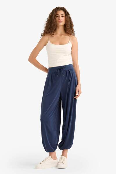 DeFacto Oversize Geniş Kalıp Modal Pantolon F9408AX25HS