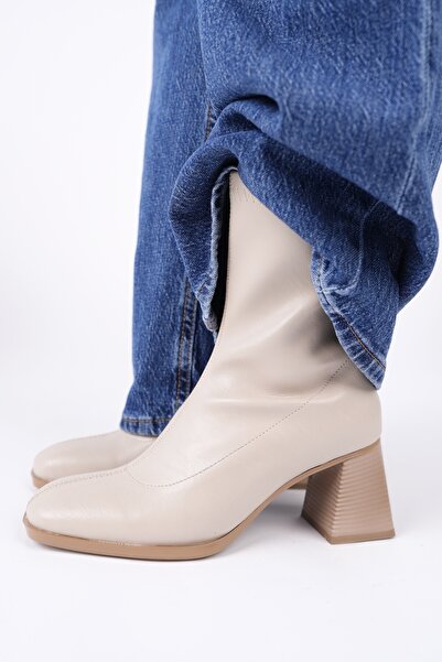 MUGGO STORM Гарантовані жіночі черевики на підборах з круглим носком і застібкою-блискавкою ззаду