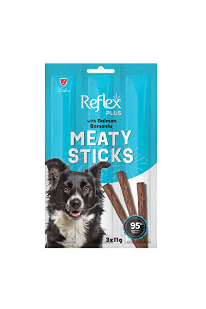 Reflex Plus Meaty Sticks Somonlu Tahılsız Köpek Ödül Çubuğu 3x11 Gr