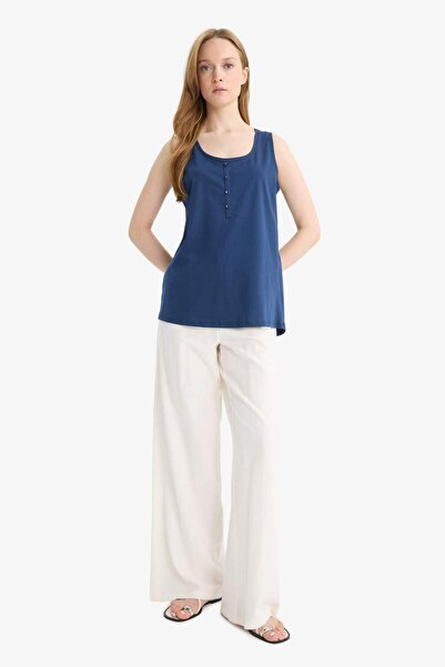DeFacto Regular Fit Crew Neck Combed Cotton Undershirt F3621Ax25Hs