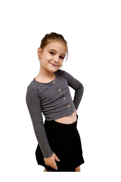 SeaBubbles Girl's Crop Cardigan