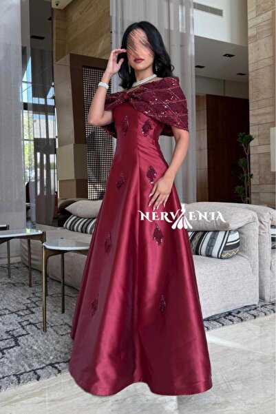 narvenia فستان ميكادو روبي إيليغانس