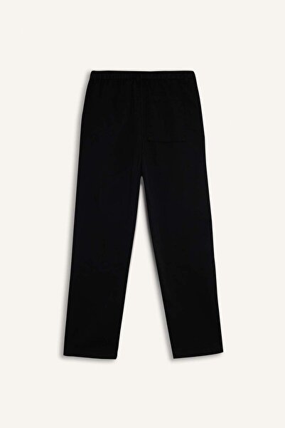 DeFacto Beli Bağcıklı Wide Leg Pantolon F6131AX25AU