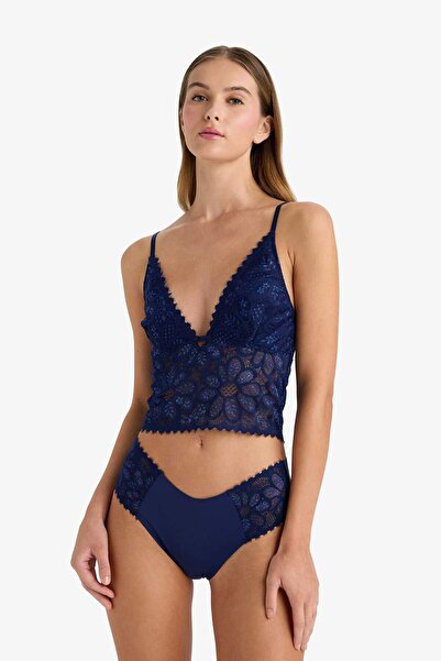 DeFacto Lace Detailed Micro 2-Piece Hipster Panties Fall in Love F2122Ax25Au