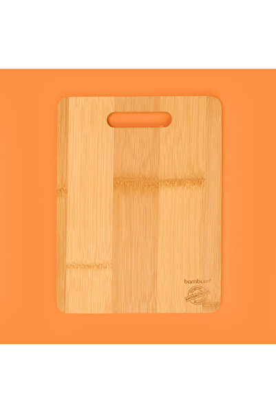 Bambum Plank Küçük Kesme ve Steak Tahtası - Açık Kahverengi