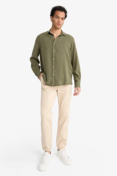 DeFacto Jogger Fit Buy Lace-Up Three Pocket Trousers F4680Ax25Au