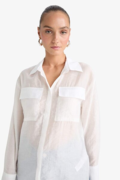 DeFacto Regular Fit Uzun Kollu Gömlek F9140AX25WN