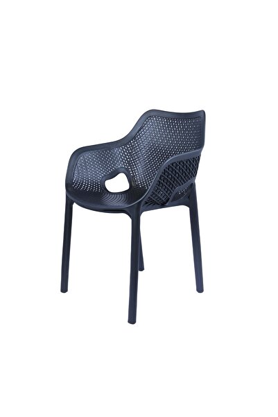 ZİYNET HOME Royal 4 Adet Sandalye Koltuk Rahatlığı A Plus Yeni Sezon Rattan Bahçe Teras Balkon sandalyesi