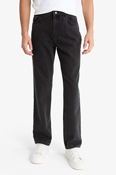 DeFacto Straight Fit Düz Paça Jean Pantolon E9101AX25AU