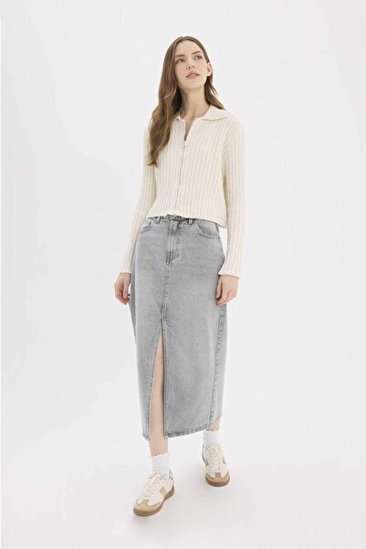 DeFacto Long Fit Midi Jean Etek E1302AX25SP