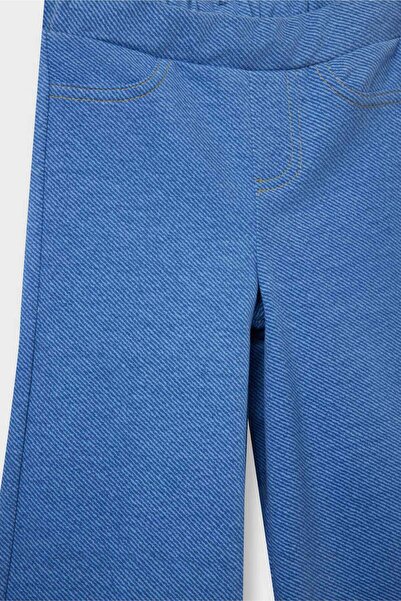 DeFacto Baby Girl Wide Leg Jean Look Pants F3780A525Au