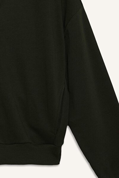 DeFacto Regular Fit Basic Plain Zippered Cardigan F7107Ax25Au