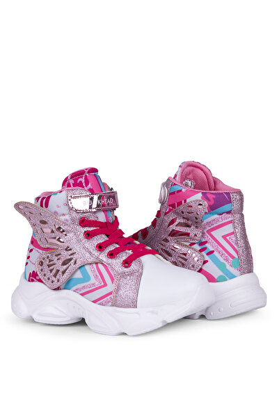 BUCKHEAD Pembe Kız Çocuk Günlük Spor Ayakkabı BUCK4376 WINGS HIGH