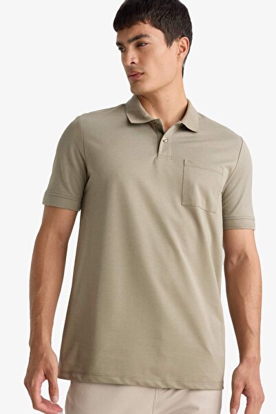 DeFacto Polo Neck Pike Short Sleeve T-Shirt F9678Ax25Sm