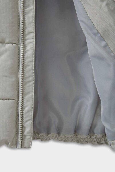 DeFacto Erkek Bebek Su Geçirmez Kapüşonlu Fermuarlı Şişme Mont E8270A525AU