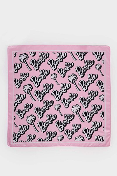 DeFacto Girl's Barbie Patterned Woven Shawl G0411A8Ns