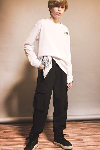 DeFacto Boys' Crew Neck Printed Long Sleeve T-Shirt G1686A825Au