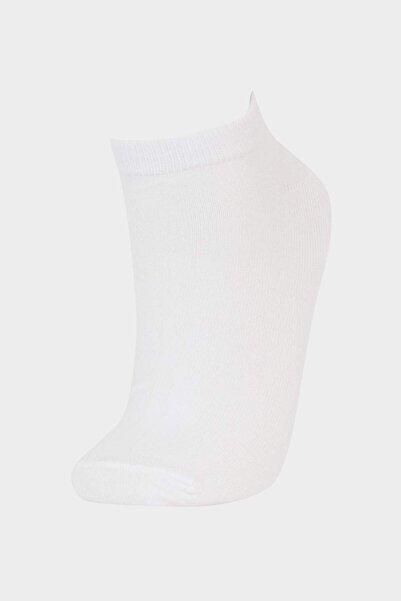 DeFacto Women's Seamless 3-Piece Bamboo Booties Socks E2099Axns
