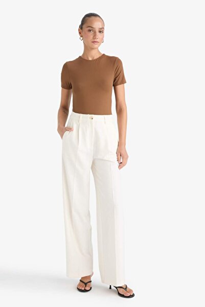 DeFacto Μπλουζάκι με κοντό μανίκι με λαιμόκοψη G1000AX25AU