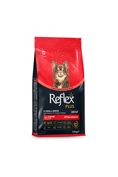 Reflex Plus X-Small Breed Kuzulu ve Pirinçli Küçük Irk Yetişkin Köpek Maması 1,5 Kg