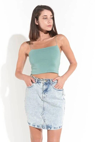 hazelin Çağla Yeşil Жіночий в'язаний бюстгальтер - на бретельках HZL24S-ZK12001