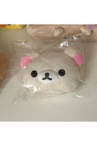 Choice B Kawaii Rilakkuma Plush Mini Storage Bag Card Pen Eraser Storage Bag For Kids Zero Wallet Schoolba.
