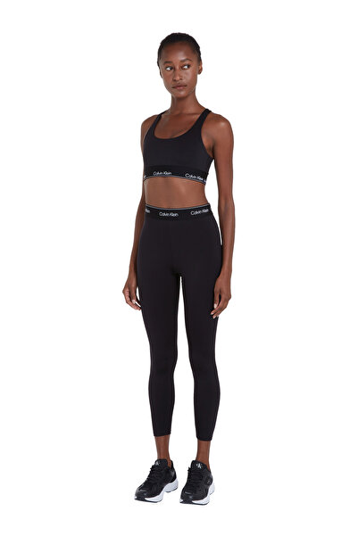 Calvin Klein Kadın Siyah Sporcu Sütyeni - Orta Destek, Şık Tasarım -medıum Support Bra