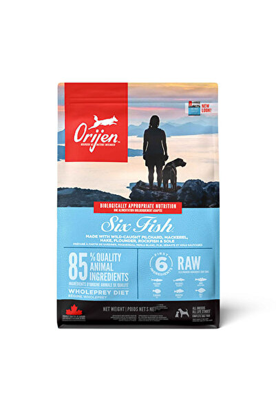 Orijen Six Fish 6 Balıklı Tahılsız Köpek Maması Tüm Irk ve Yaşam Evreleri 11,4 Kg