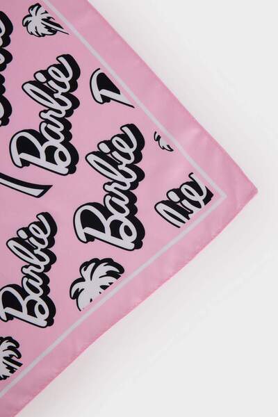 DeFacto Kız Çocuk Barbie Desenli Dokuma Şal G0411A8NS