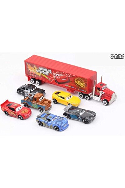 fulina 7 Pieces Cars Toy Set Deluxe Cars Toy Set Gift for Kids Birthday Gift Idea