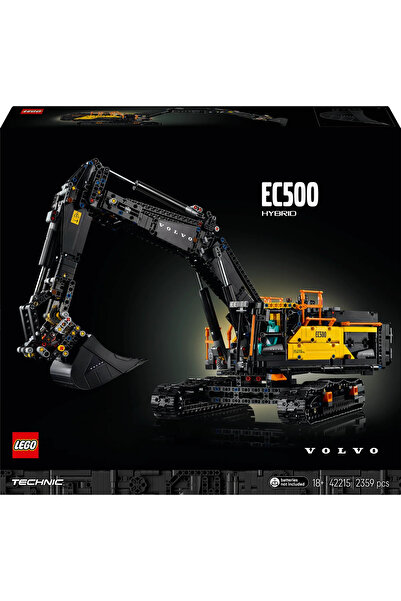 LEGO ® Technic Volvo EC500 Hybrid Ekskavatör 42215-Yetişkinler için İnşaat Aracı Model Yapım Seti (2359P)